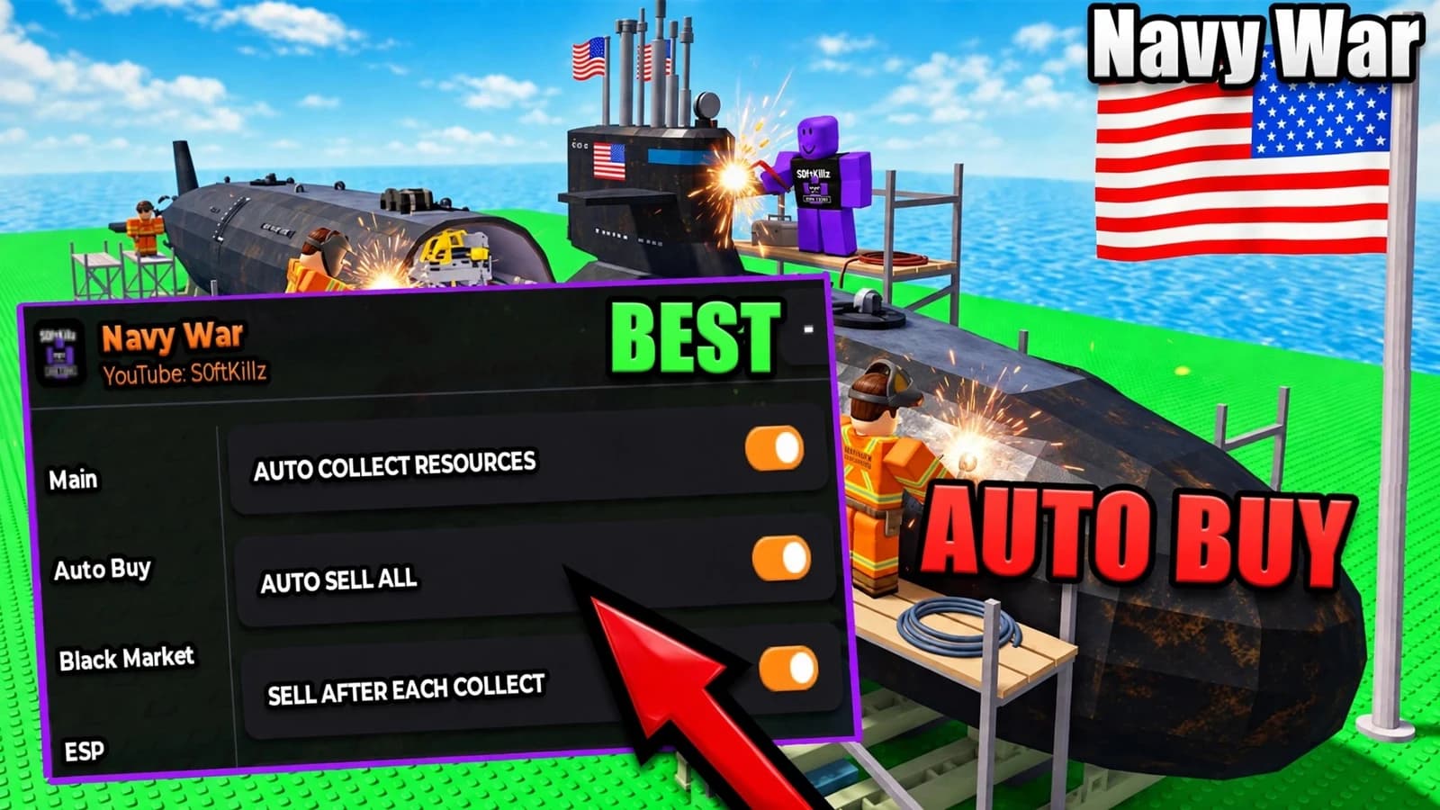 AUTO BUY, AUTO COLLECT, AUTO SELL, BLACK MARKET & more