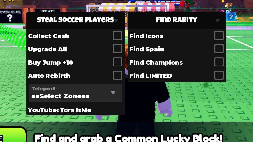 Cool script for Jump To Steal Soccer Players on Collect Cash