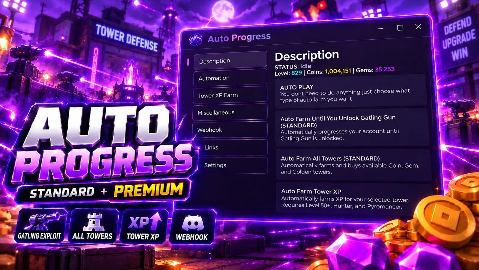 BEST TDS AUTO FARM/PROGRESSION 