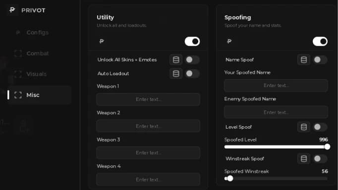 SKIN CHANGER unlock all chams and more, spoof,dysnc,xeno sup