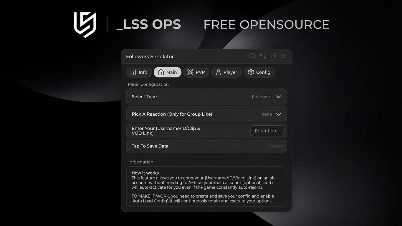 [OPENSOURCE] Auto Followers, Sword Hitbox Expander, etc
