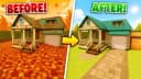 Clean all the leaves [ KEYLESS👀+ AUTOFARM & AUTO UPRADE😍]