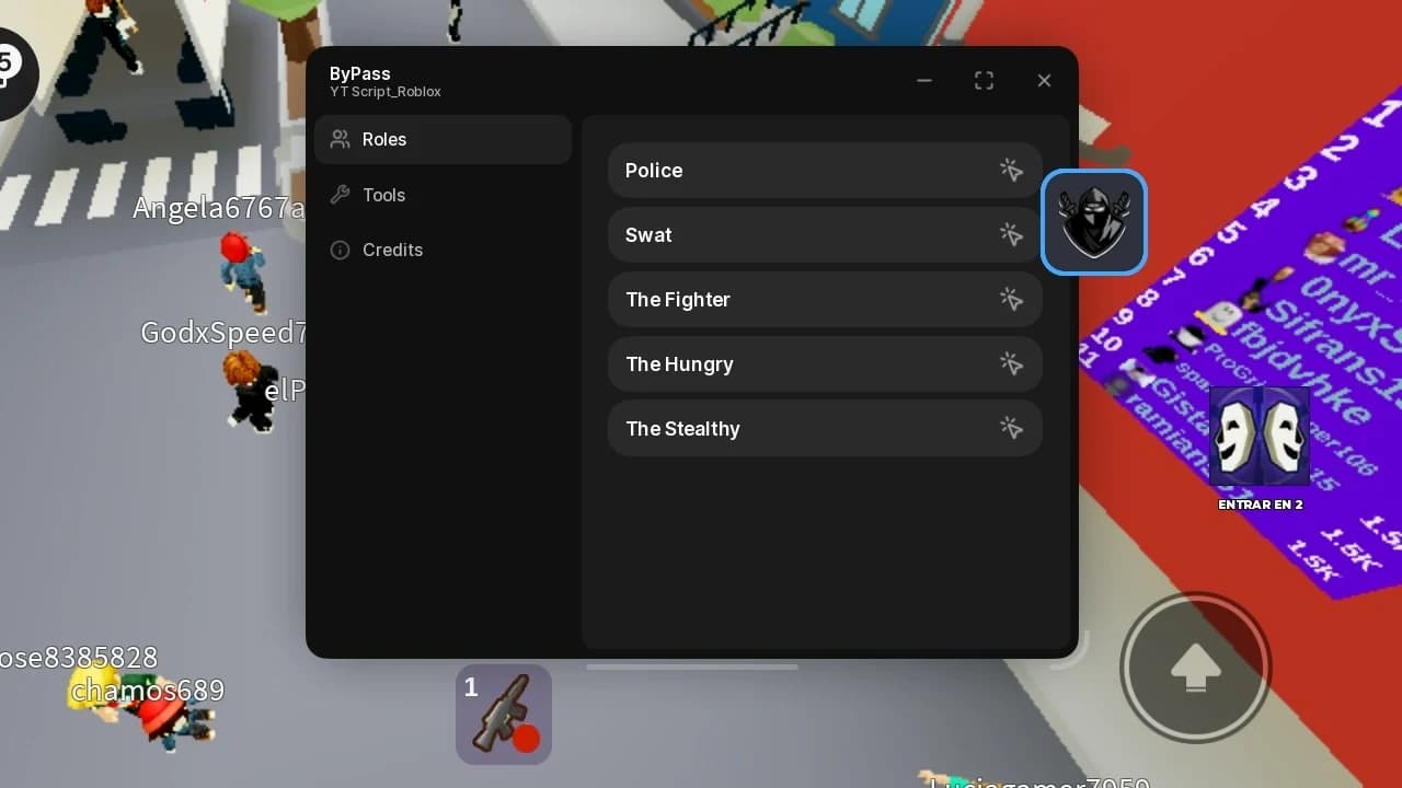 ByPass Break In 1 No Key Free Gamepass Tools