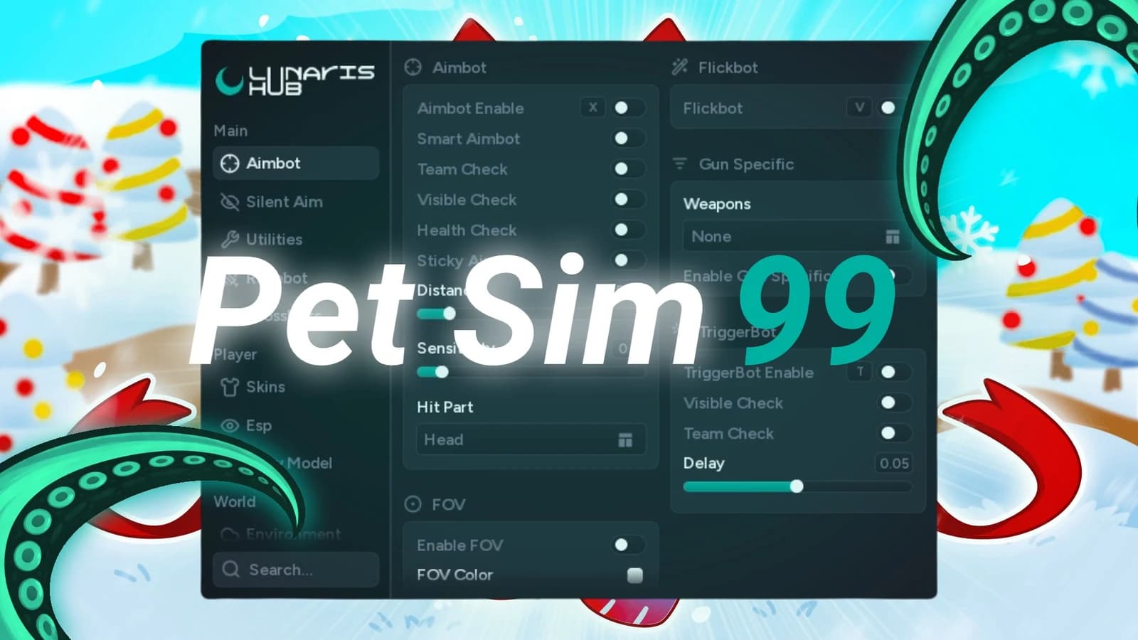 Pet Simulator 99 Script | Lunaris Hub