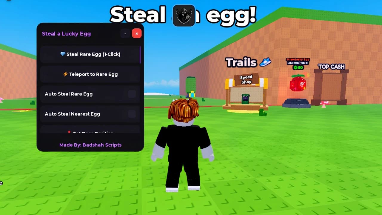 Auto Farm, Auto Steal, Auto Hatch, Auto Collect