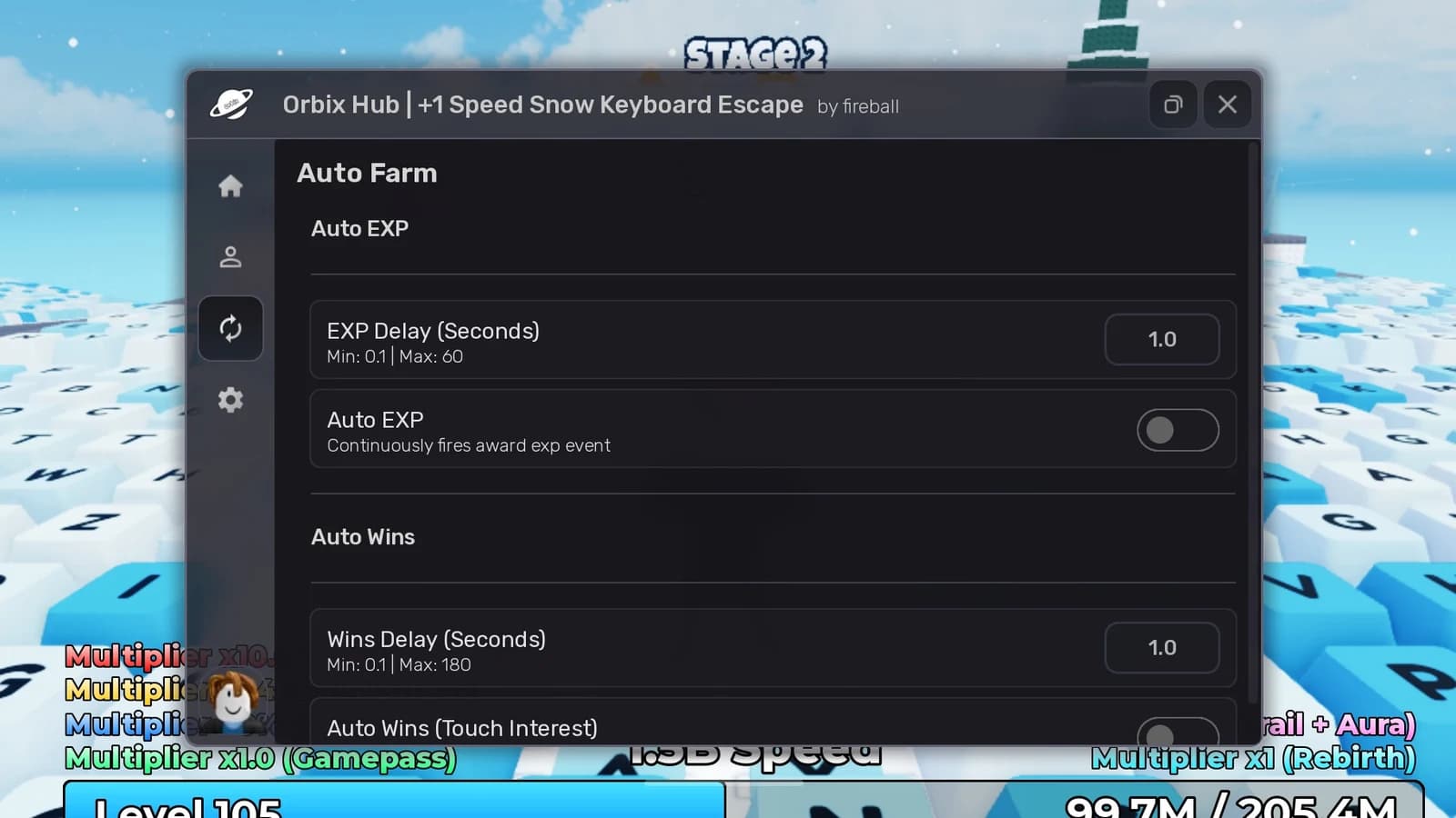 [KEYLESS] Orbix Hub | INSTANT Auto Win, Auto Speed & More!