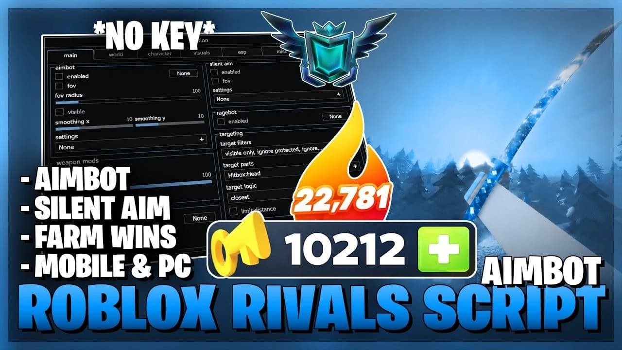 Best Rivals SilentAim, Aimbot, Esp and more