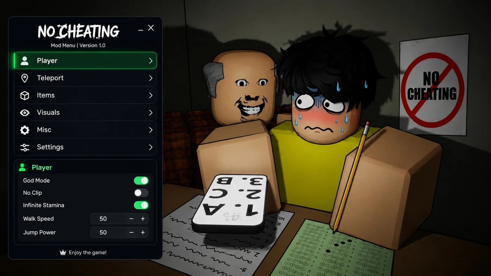 [SUPER OP] - Best Cheating During Testing Script (Auto)