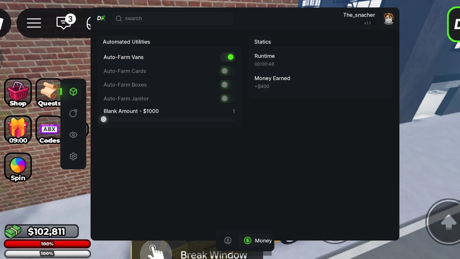 autofarm silent aim, gun mods, teleports,