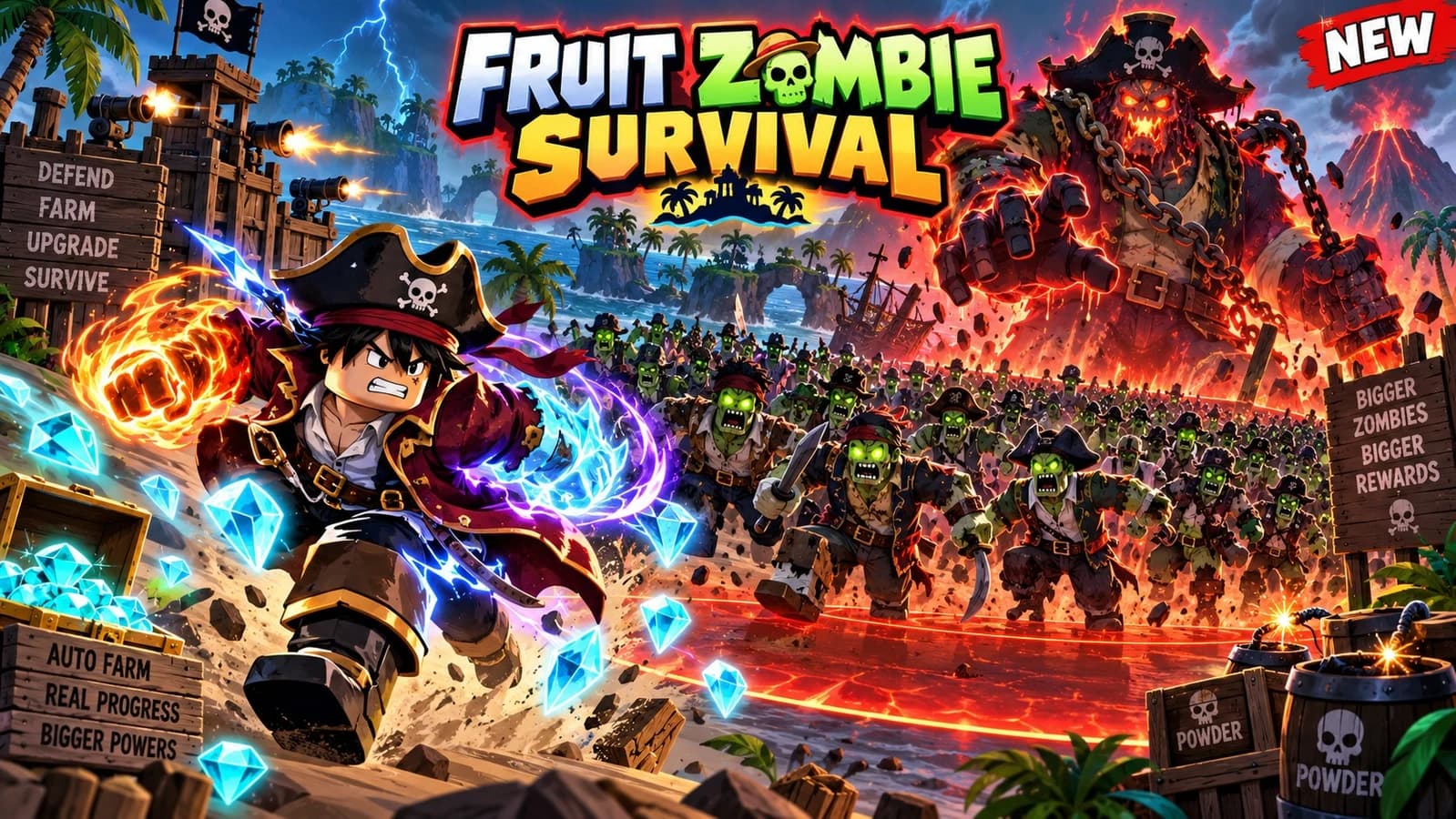 [OP] Fruit Zombie Survival | BPHUB