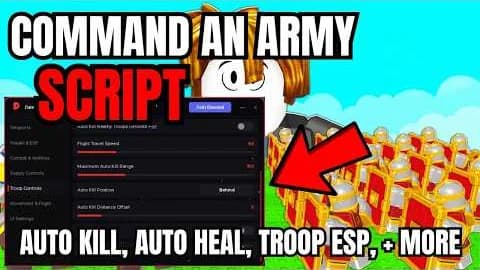 COMMAND AN ARMY — Keyless Script | Auto Farm, Auto Upgrade