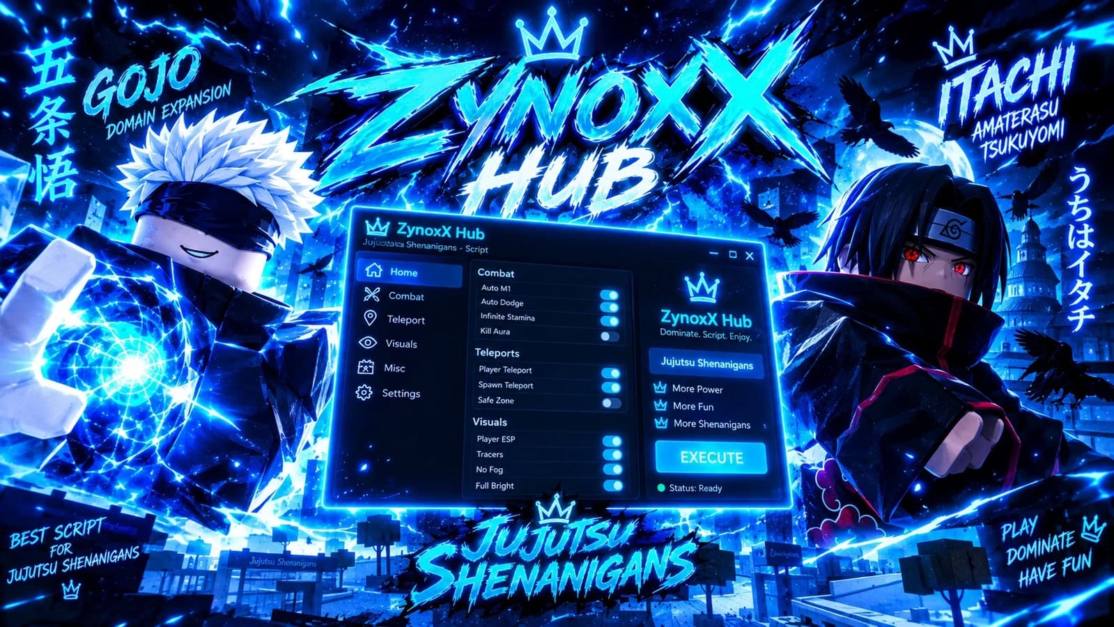 ZynoxX Hub | Move Cancel • Perfect Block • Dash • Combos