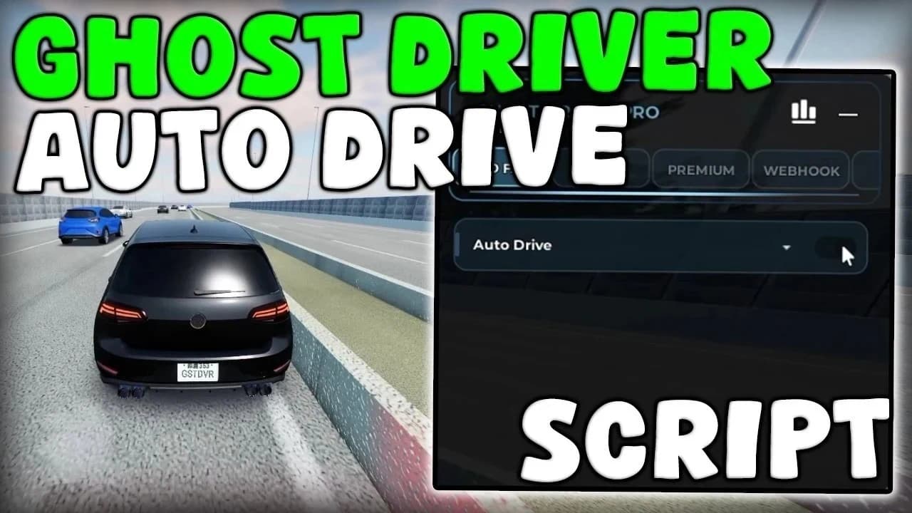 [BEST] Ghost Driver Script! | Many Features!