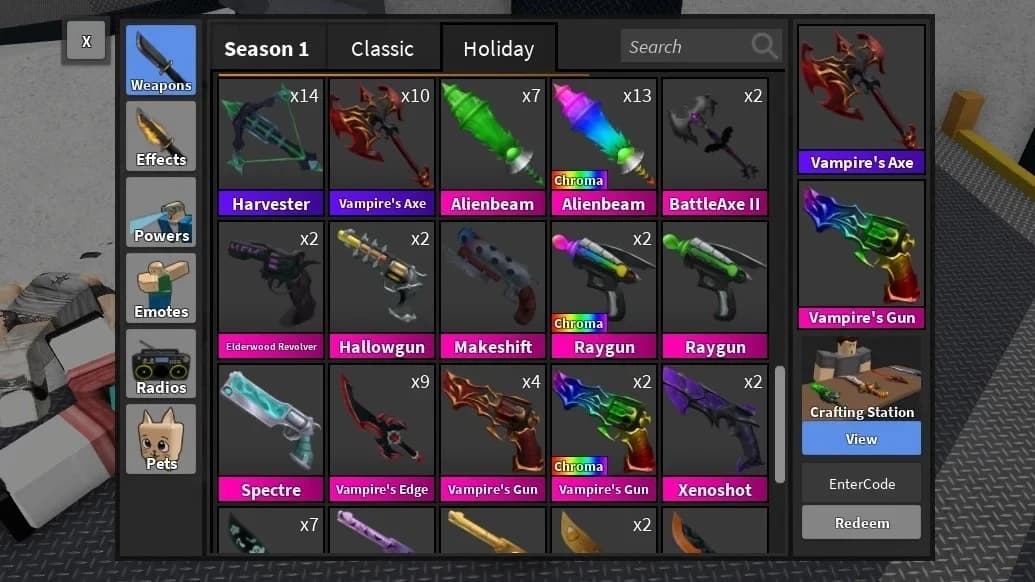 Auto Kill, can spawn goldy and effects and many more........