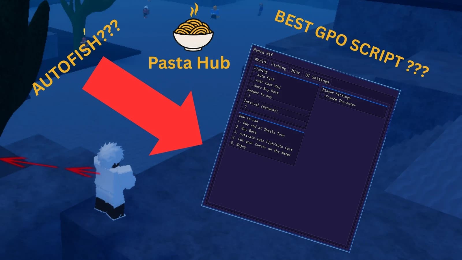 GPO AUTO FISH, AUTO FARM OP FREE