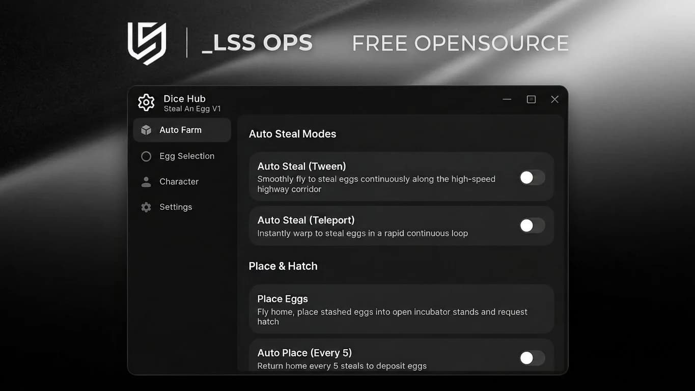 [OPENSOURCE] Auto Steal, Auto Plant, Auto Hatch, etc