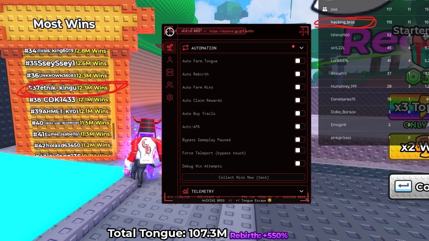 SUPER OP SCRIPT AUTO FARM I GOT LEADERBOARDS FROM IT