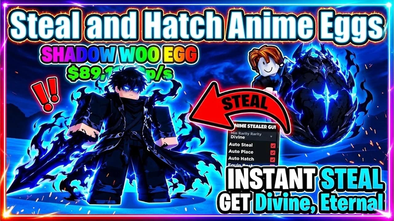 [NEW] Best Steal and Hatch Anime Eggs!
