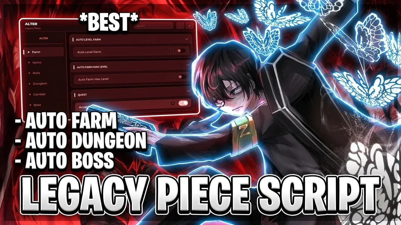 Auto Farm | Auto Dungeon | Auto Boss | Auto Reroll & MORE