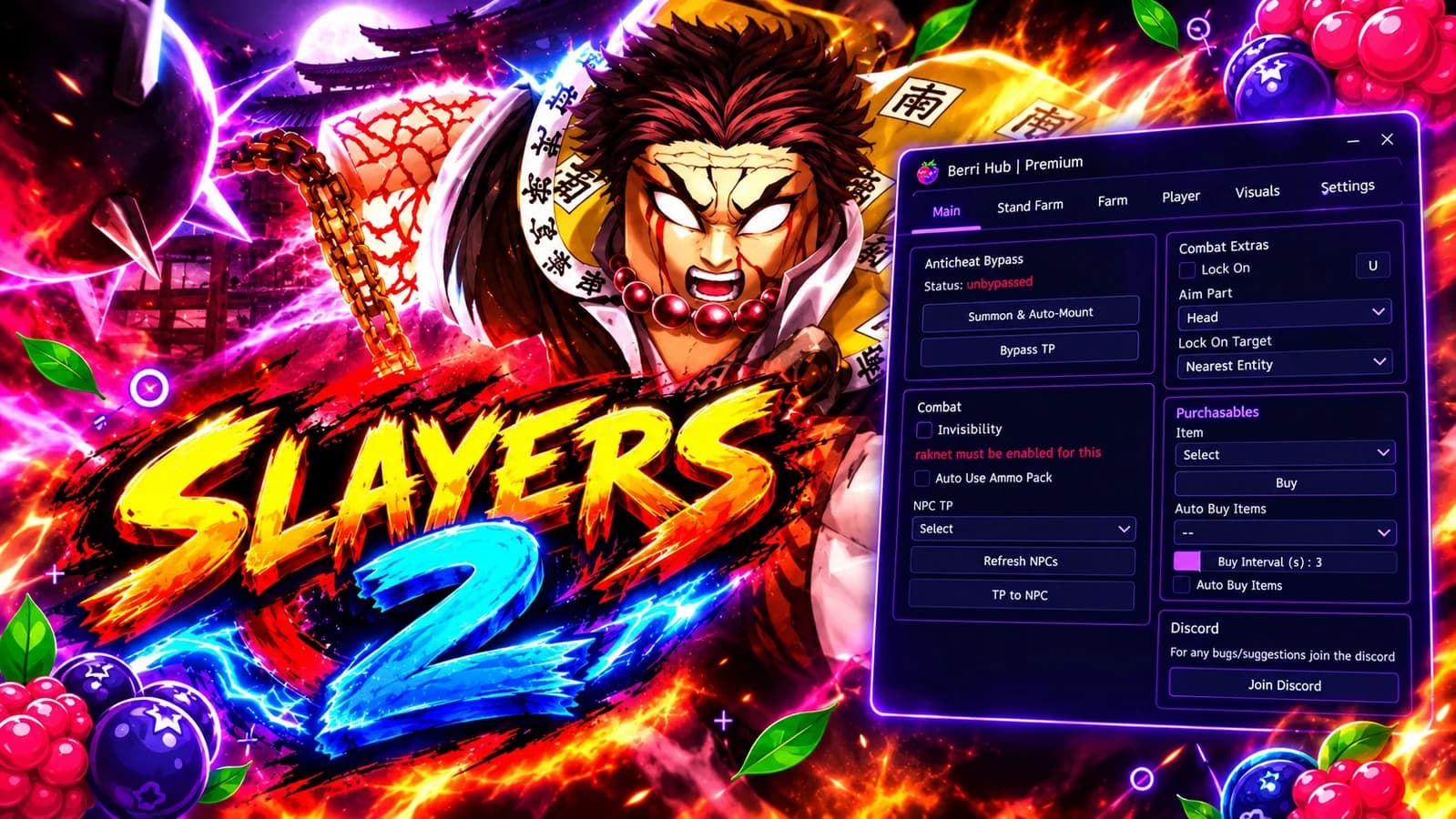 Slayers 2 Best Auto Farm Instant Kill And Etc