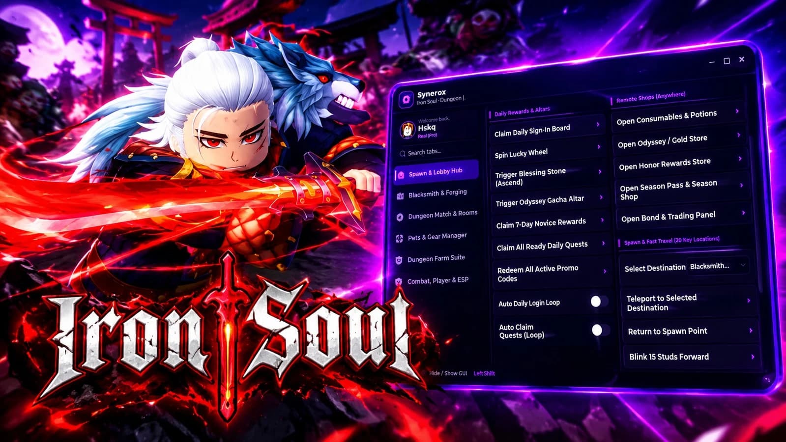 [NEW] Best Iron Soul Dungeon Script