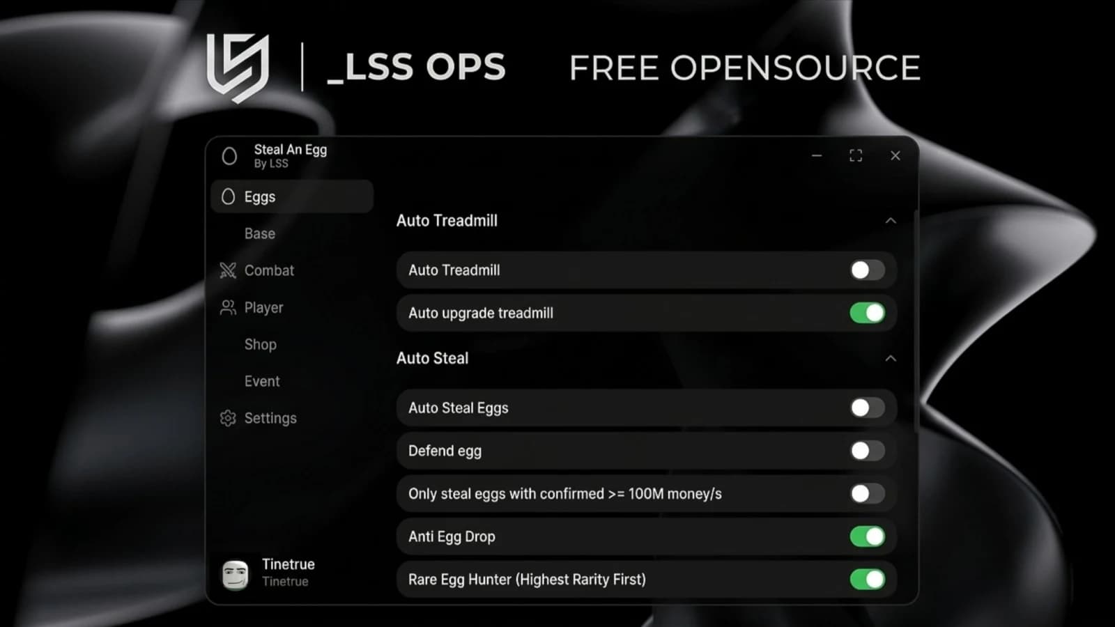 [OPENSOURCE]  Instant Steal, Auto Hatch, Anti Hit/Trap, etc