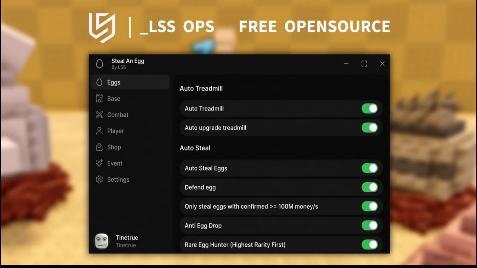 [OPENSOURCE] LSS Hub | Instant Steal, Anti Hit/Trap, etc