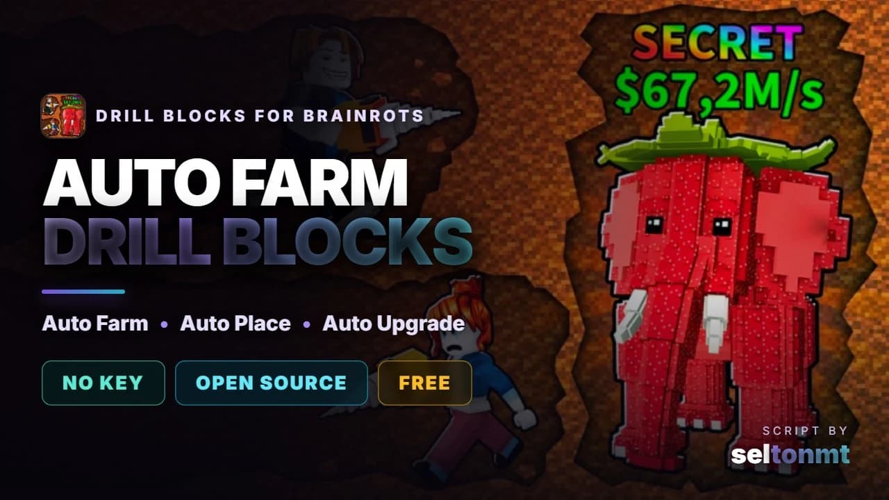 ⛏️ Auto Farm, Place, Level Up & Sell | Upd 26.09.26