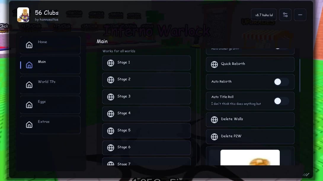 56 Clubs Keyless +1 Fire/Click