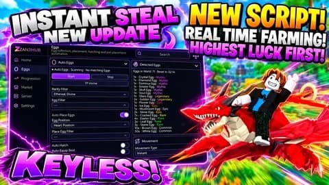 SIFER HUB | THE FASTEST INSTANT STEAL SCRIPT NEW KEYLESS UPD