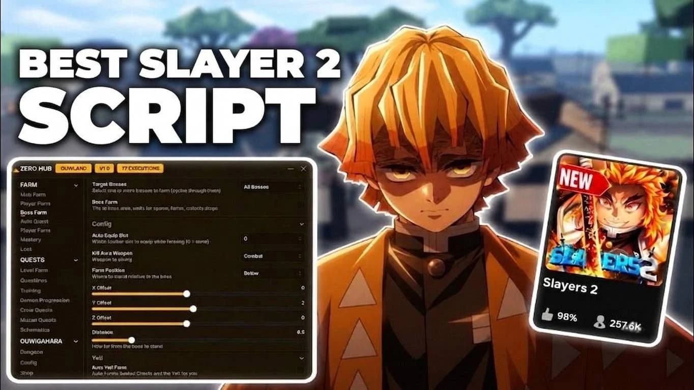 [NEW] Slayers 2 Script | Auto Farm, Auto Quest & More