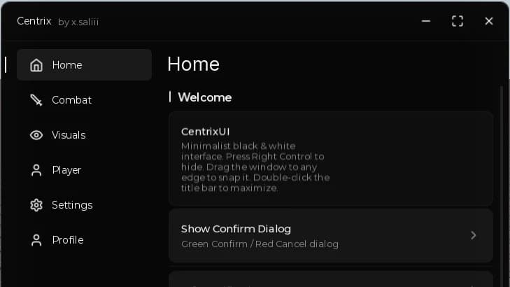 Centrix Ui