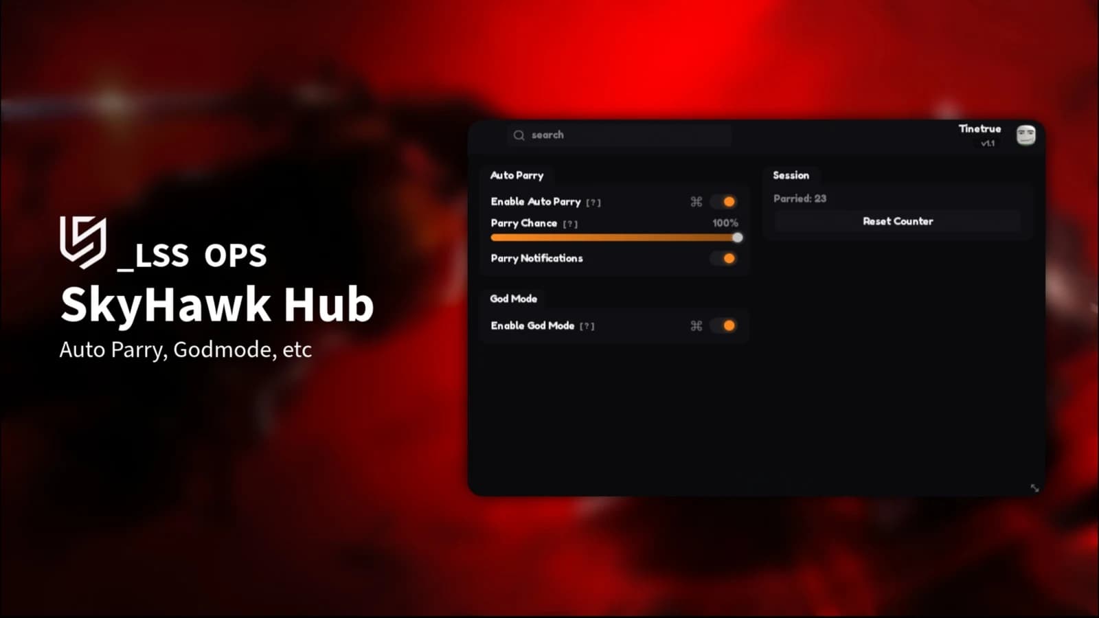 [OPENSOURCE] Citra Hub | Auto Parry, Godmode, etc 