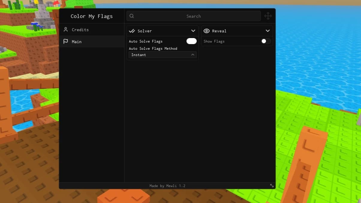 ⋆˚࿔ Auto Solve - Reveal Flags┃Mewli ⋆˚࿔