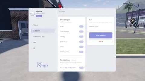 Nyanza | OP Autofarm + Serverhop