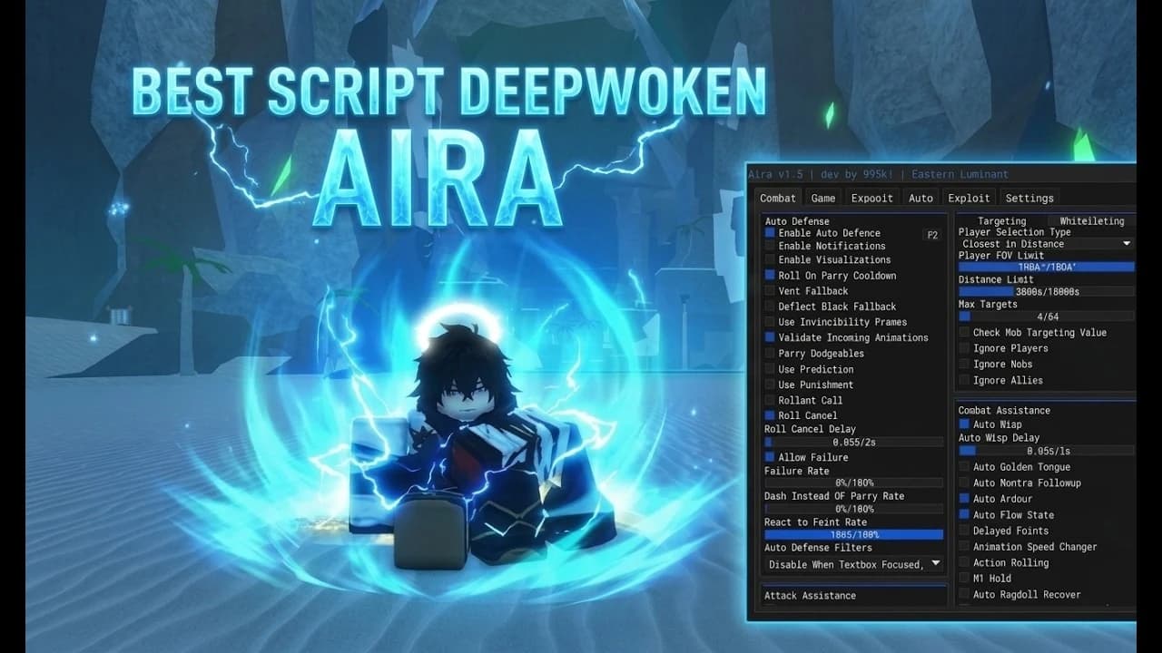 [DEEPWOKEN] BEST AUTO PARRY, GODMODE, AUTO LAYER 2 & MORE OP