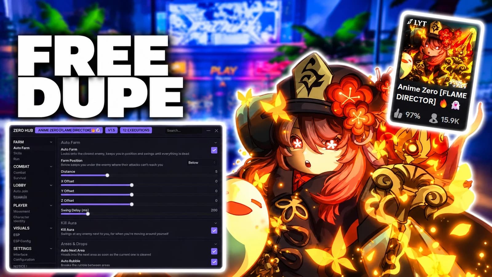 [⭐OP SCRIPT] INF SPINS, INSTA KILL, AUTO FARM & MORE