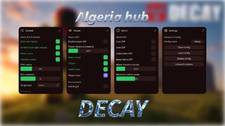 Algeria hub decay