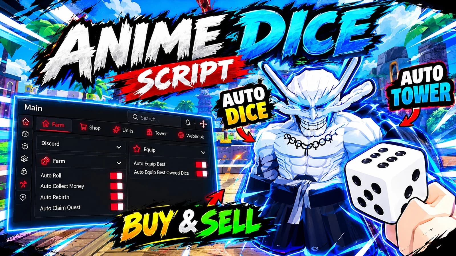 New Keyless Anime Dice Script