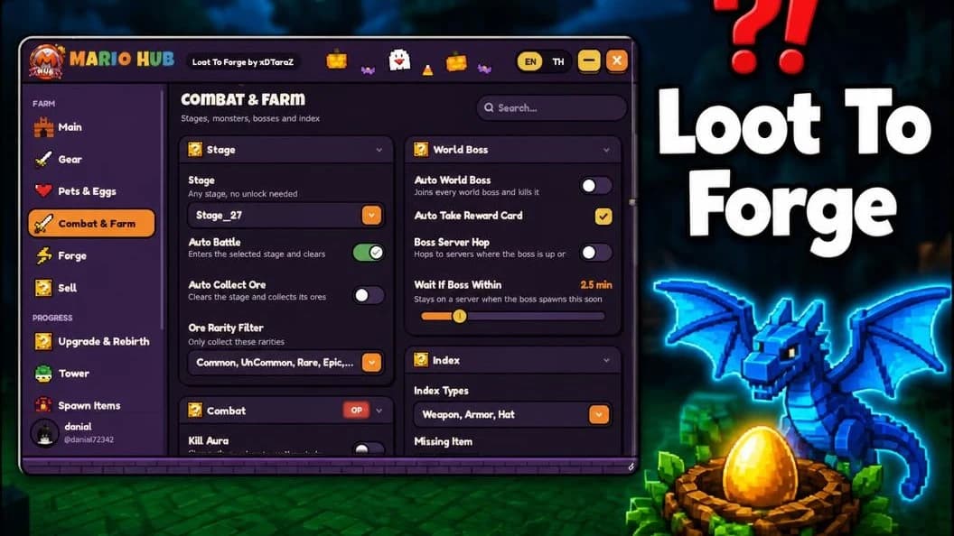 [OPENSOURCE] Loot To Forge