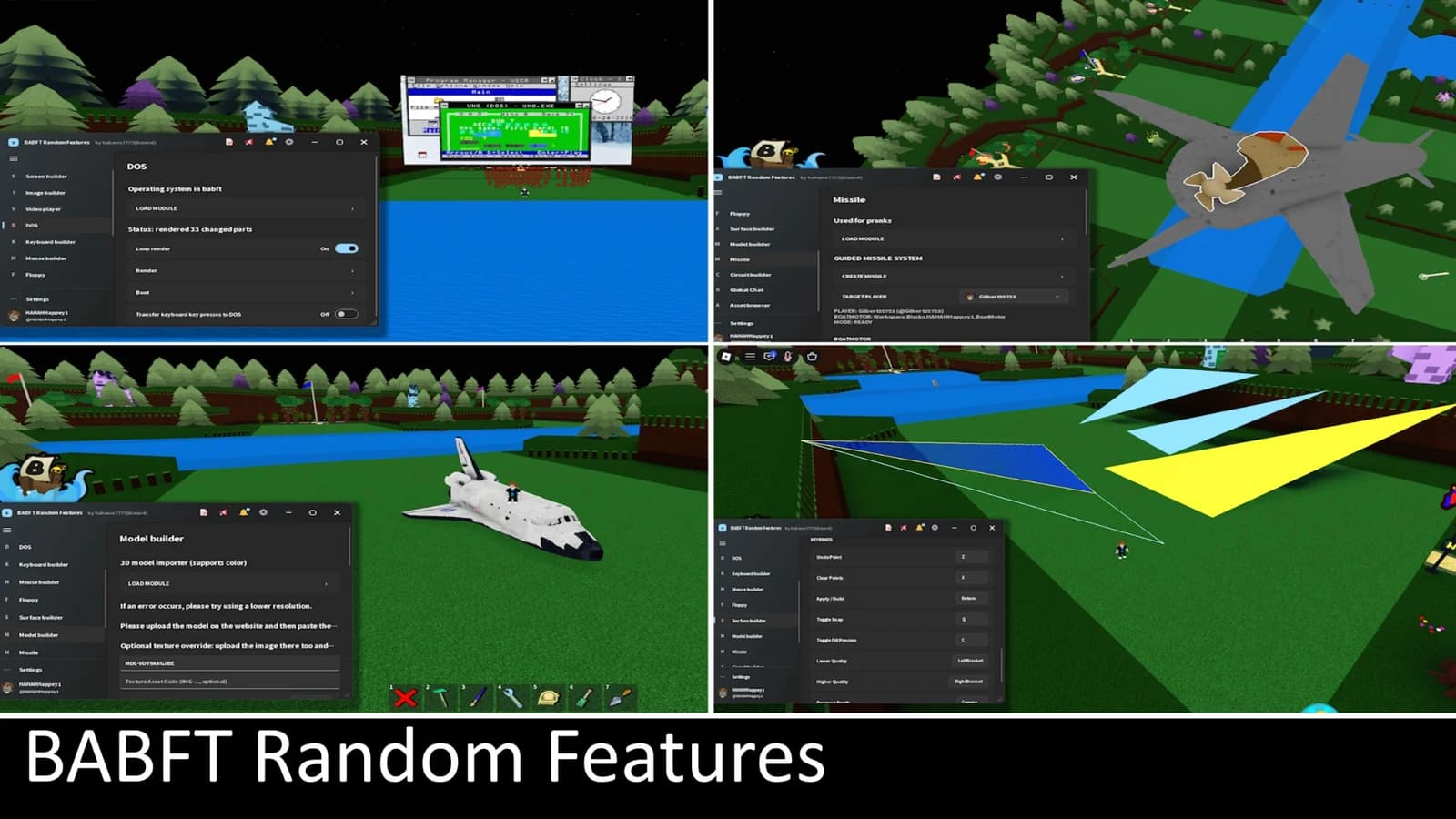 BABFT Random Features