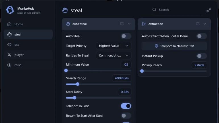 Keyless Auto Steal Insta Escape Esp