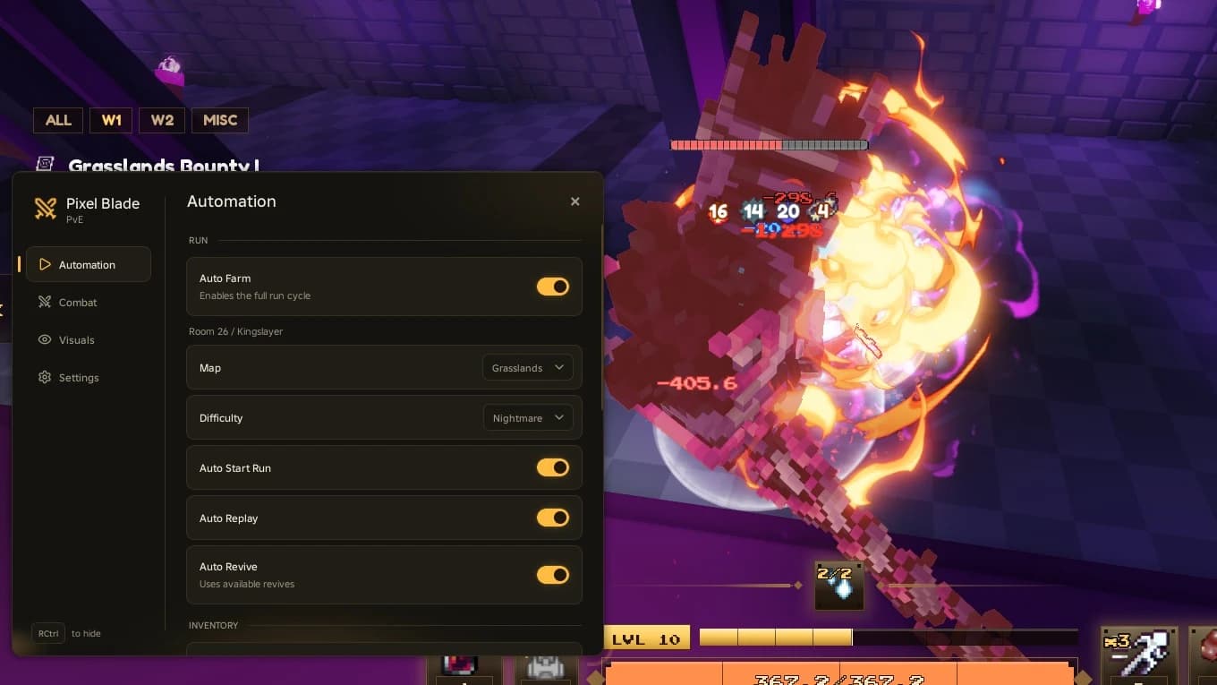 [keyless] kill aura, auto parry, auto fishing