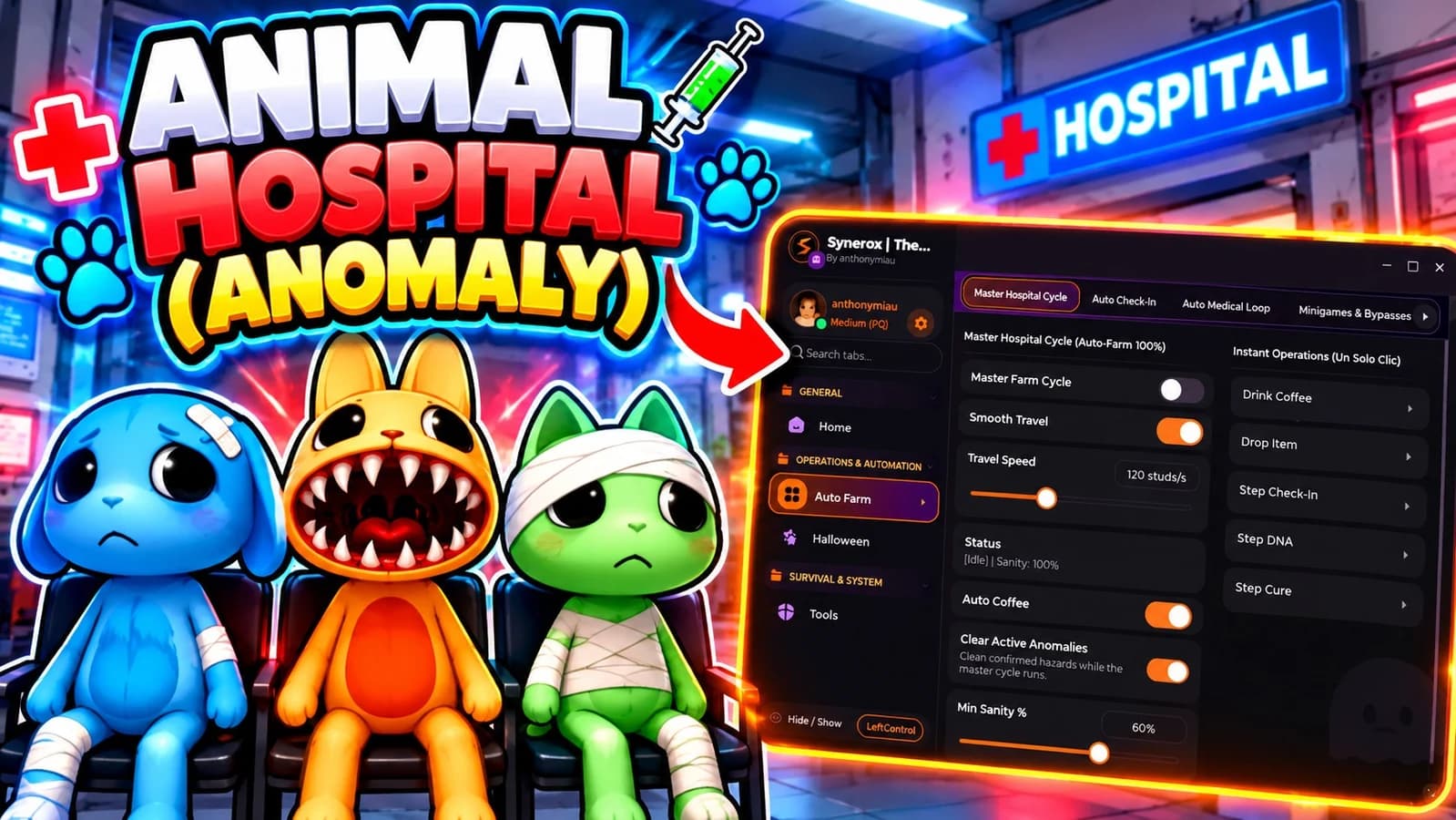Animal Hospital ( OP Auto farm - Hallowen ) 