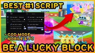 Be A Lucky Block | GOD MODE YouTube thumbnail