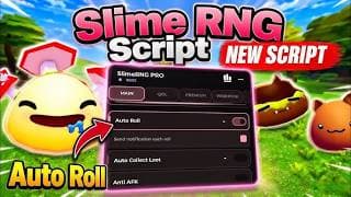 *FREE* BEST Slime RNG Script / Hack -  Auto Play YouTube thumbnail