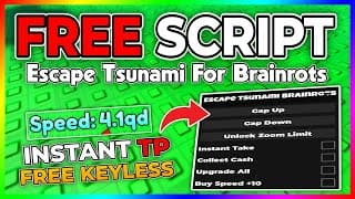 Escape Tsunami - OP 200+ Features YouTube thumbnail