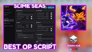 SLIME SEAS | SEISEN HUB | AUTO FARM YouTube thumbnail