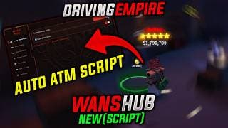Driving Empire Car Racing Script V3 WansHub Auto Farm / ATM  YouTube thumbnail