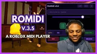 RoMidi - Auto Piano, Auto Drum, Auto Guitar (Midi Player) YouTube thumbnail